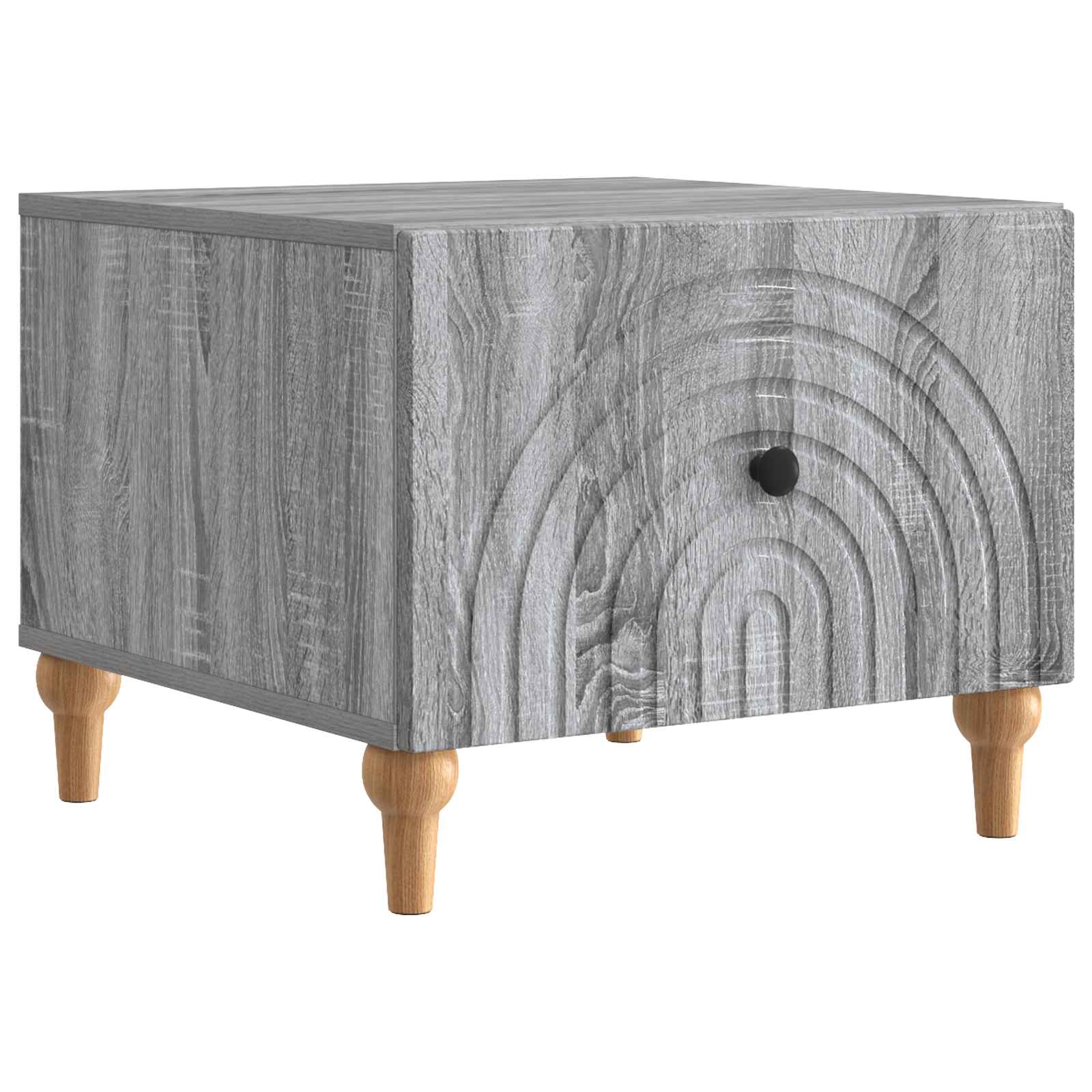 894281_1.jpg vidaXL Konferenčný stolík Sivá sonoma 49 x 50 x 40 cm Kompozitné drevo – Obrázok 1