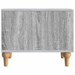 vidaXL Konferenčný stolík Sivá sonoma 49 x 50 x 40 cm Kompozitné drevo – Obrázok 5