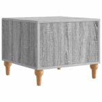 vidaXL Konferenčný stolík Sivá sonoma 49 x 50 x 40 cm Kompozitné drevo – Obrázok 6
