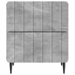 vidaXL Nočný stolík 2 pcs Betónovo sivá 43 x 34,5 x 49,5 cm – Obrázok 5