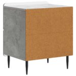 vidaXL Nočný stolík 2 pcs Betónovo sivá 43 x 34,5 x 49,5 cm – Obrázok 7