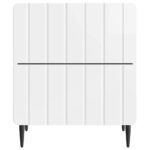 vidaXL Nočný stolík Biela s vysokým leskom 43 x 34,5 x 49,5 cm – Obrázok 4