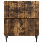 vidaXL Nočný stolík so zásuvkou 2 pcs Dymový dub 43 x 34,5 x 49,5 cm – Obrázok 5