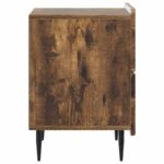 vidaXL Nočný stolík so zásuvkou 2 pcs Dymový dub 43 x 34,5 x 49,5 cm – Obrázok 6