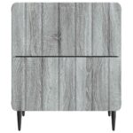 vidaXL Nočný stolík Sivá sonoma 43 x 34,5 x 49,5 cm Kompozitné drevo – Obrázok 4