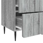vidaXL Nočný stolík Sivá sonoma 43 x 34,5 x 49,5 cm Kompozitné drevo – Obrázok 8