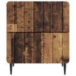 vidaXL Nočný stolík so zásuvkou 2 pcs Staré drevo 43 x 34,5 x 49,5 cm – Obrázok 5