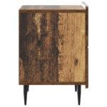 vidaXL Nočný stolík so zásuvkou 2 pcs Staré drevo 43 x 34,5 x 49,5 cm – Obrázok 6