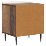 vidaXL Nočný stolík so zásuvkou 2 pcs Staré drevo 43 x 34,5 x 49,5 cm – Obrázok 7