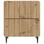 vidaXL Nočný stolík so zásuvkou 2 pcs Dub artisan 43 x 34,5 x 49,5 cm – Obrázok 5