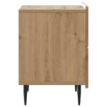 vidaXL Nočný stolík so zásuvkou 2 pcs Dub artisan 43 x 34,5 x 49,5 cm – Obrázok 6