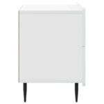 vidaXL Nočný stolík Biela 62 x 34,5 x 49,5 cm Kompozitné drevo – Obrázok 5
