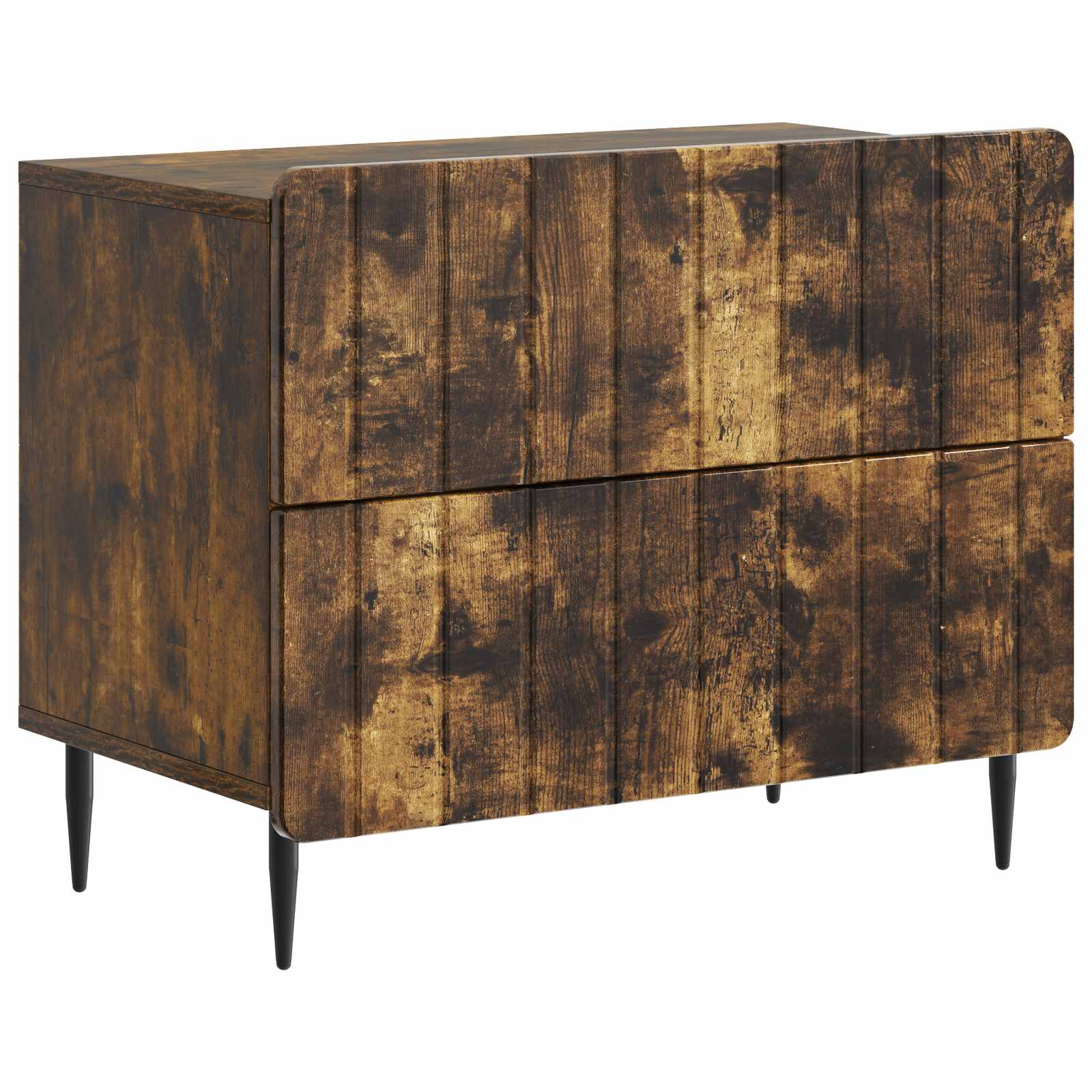 894320_1.jpg vidaXL Nočný stolík Dymový dub 62 x 34,5 x 49,5 cm Kompozitné drevo – Obrázok 1