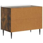 vidaXL Nočný stolík Dymový dub 62 x 34,5 x 49,5 cm Kompozitné drevo – Obrázok 6