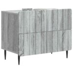 vidaXL Nočný stolík Sivá sonoma 62 x 34,5 x 49,5 cm Kompozitné drevo – Obrázok 2