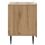 vidaXL Nočný stolík Dub artisan 62 x 34,5 x 49,5 cm Kompozitné drevo – Obrázok 5