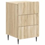 vidaXL Nočný stolík Dub sonoma 43x 41 x 68 cm Kompozitné drevo