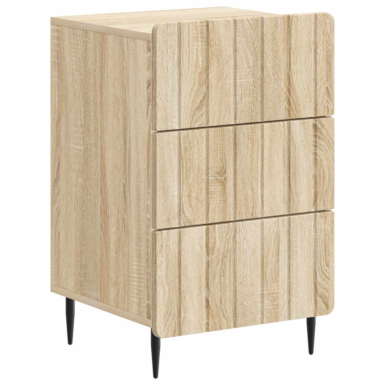 894327_1.jpg vidaXL Nočný stolík Dub sonoma 43x 41 x 68 cm Kompozitné drevo – Obrázok 1