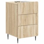 vidaXL Nočný stolík Dub sonoma 43x 41 x 68 cm Kompozitné drevo – Obrázok 2