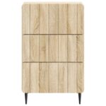 vidaXL Nočný stolík Dub sonoma 43x 41 x 68 cm Kompozitné drevo – Obrázok 4