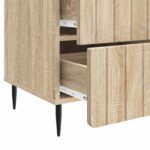 vidaXL Nočný stolík Dub sonoma 43x 41 x 68 cm Kompozitné drevo – Obrázok 8