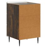 vidaXL Nočný stolík Dymový dub 43x 41 x 68 cm Kompozitné drevo – Obrázok 6