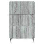 vidaXL Nočný stolík Sivá sonoma 43x 41 x 68 cm Kompozitné drevo – Obrázok 4