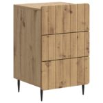 vidaXL Nočný stolík Dub artisan 43x 41 x 68 cm Kompozitné drevo