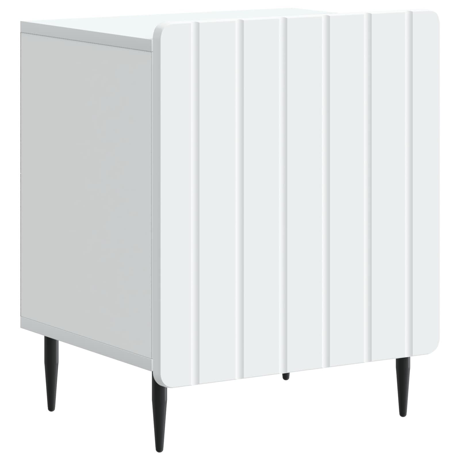 894335_1.jpg vidaXL Nočný stolík Biela 43 x 34,5 x 52 cm Kompozitné drevo – Obrázok 1