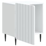 vidaXL Nočný stolík 2 pcs Biela 43 x 34,5 x 52 cm Kompozitné drevo – Obrázok 4