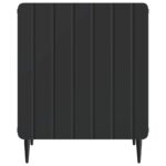 vidaXL Nočný stolík 2 pcs Čierna 43 x 34,5 x 52 cm Kompozitné drevo – Obrázok 5