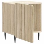 vidaXL Nočný stolík Dub sonoma 43 x 34,5 x 52 cm Kompozitné drevo – Obrázok 3