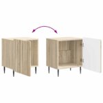 vidaXL Nočný stolík 2 pcs Dub sonoma 43 x 34,5 x 52 cm – Obrázok 10
