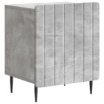 vidaXL Nočný stolík 2 pcs Betónovo sivá 43 x 34,5 x 52 cm – Obrázok 3