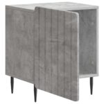 vidaXL Nočný stolík 2 pcs Betónovo sivá 43 x 34,5 x 52 cm – Obrázok 4