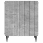 vidaXL Nočný stolík 2 pcs Betónovo sivá 43 x 34,5 x 52 cm – Obrázok 5
