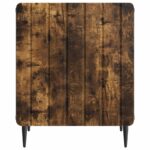 vidaXL Nočný stolík Dymový dub 43 x 34,5 x 52 cm Kompozitné drevo – Obrázok 4
