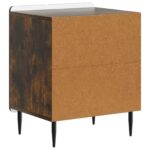 vidaXL Nočný stolík Dymový dub 43 x 34,5 x 52 cm Kompozitné drevo – Obrázok 6