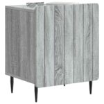 vidaXL Nočný stolík 2 pcs Sivá sonoma 43 x 34,5 x 52 cm – Obrázok 2