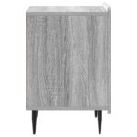 vidaXL Nočný stolík 2 pcs Sivá sonoma 43 x 34,5 x 52 cm – Obrázok 6
