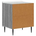 vidaXL Nočný stolík 2 pcs Sivá sonoma 43 x 34,5 x 52 cm – Obrázok 7
