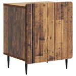 vidaXL Nočný stolík 2 pcs Staré drevo 43 x 34,5 x 52 cm – Obrázok 3