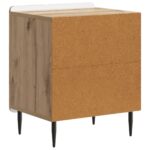vidaXL Nočný stolík 2 pcs Dub artisan 43 x 34,5 x 52 cm – Obrázok 6