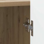 vidaXL Nočný stolík 2 pcs Dub artisan 43 x 34,5 x 52 cm – Obrázok 8