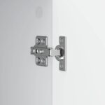 vidaXL Servírovacia skriňa Biela 66 x 34,5 x 92 cm Kompozitné drevo – Obrázok 9