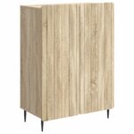vidaXL Servírovacia skriňa Dub sonoma 66 x 34,5 x 92 cm – Obrázok 2
