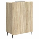 vidaXL Servírovacia skriňa Dub sonoma 66 x 34,5 x 92 cm – Obrázok 3