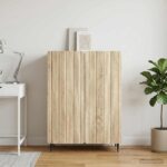 vidaXL Servírovacia skriňa Dub sonoma 66 x 34,5 x 92 cm – Obrázok 4
