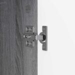 vidaXL Servírovacia skriňa Sivá sonoma 66 x 34,5 x 92 cm – Obrázok 9