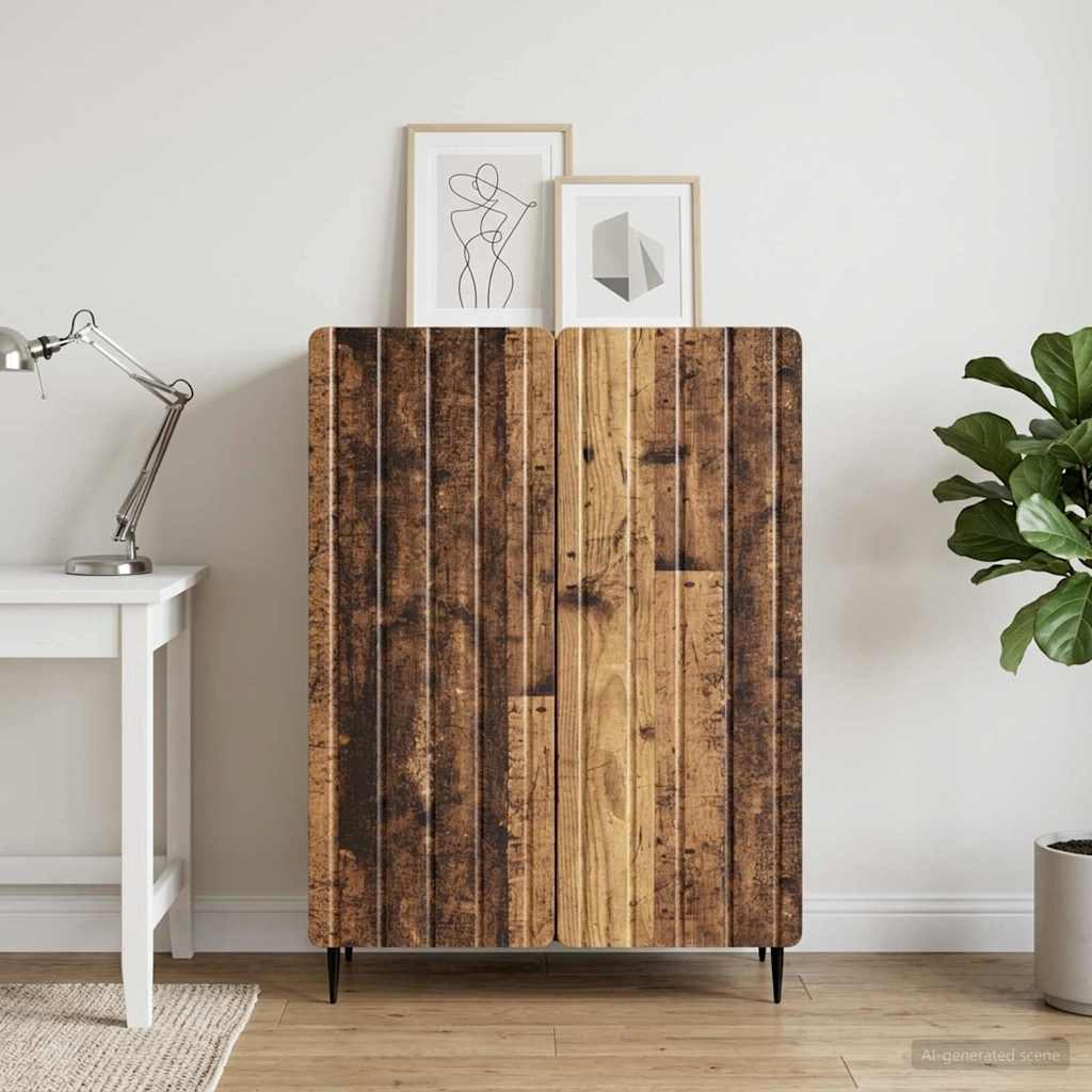 894363_1.jpg vidaXL Servírovacia skriňa Staré drevo 66 x 34,5 x 92 cm – Obrázok 1